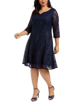 macy's women's dresses plus size