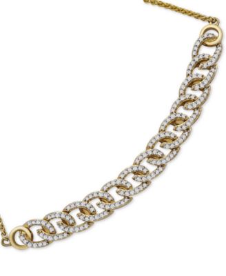 diamond tennis necklace macy's