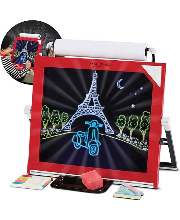 FAO Schwarz Toy Easel Tabletop LED 3 in 1 STEM & Reviews