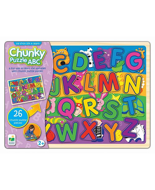 The Learning Journey My First Chunky Lift And Learn Abc Puzzle Reviews Home Macy S