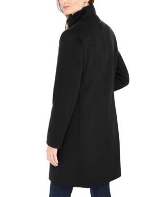 calvin klein stand collar coat