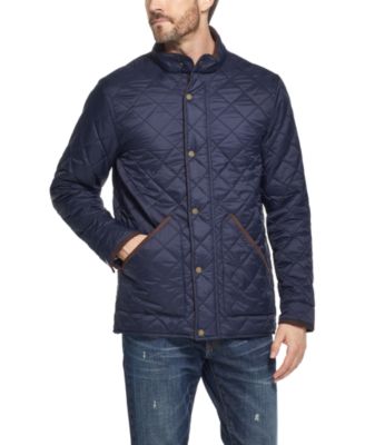 mens quilted diamond jacket