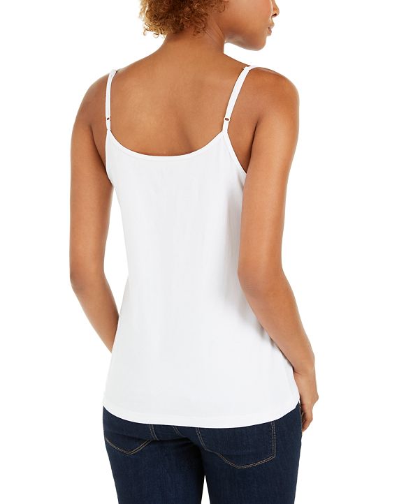 Style & Co Fitted Camisole, Created for Macy's & Reviews Tops Women