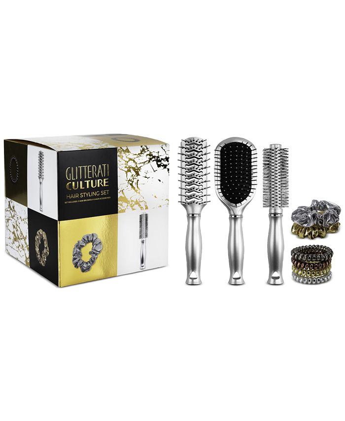 Created For Macy S 9 Pc Glitterati Culture Hair Styling Set Reviews Beauty Macy S