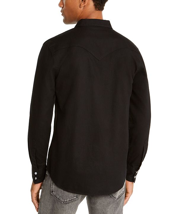 Levi's barstow western long sleeve shirt Clearance