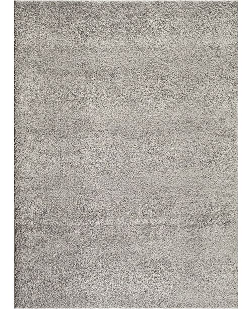 Main Street Rugs Bahia Shag Bas2700 Gray 9 X 12 Area Rug Reviews Rugs Macy S