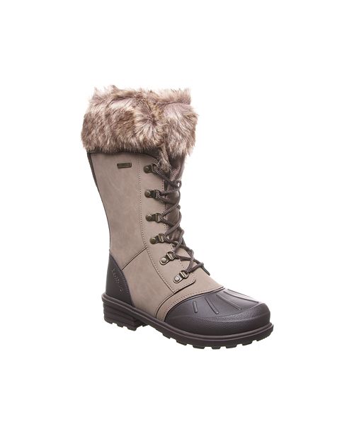 Bearpaw Women S Dawn Insulated Tall Boots Reviews Boots Shoes Macy S