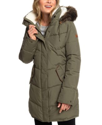 macy's junior puffer coats
