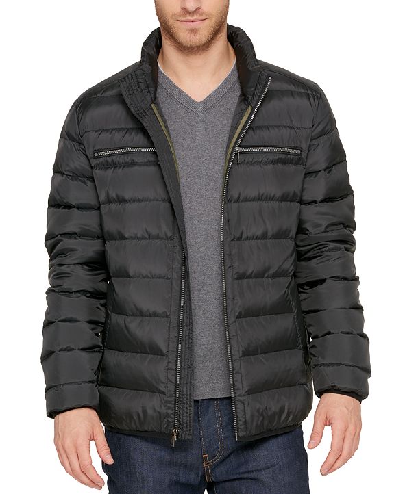 Cole Haan Men's Quilted Zip-Front Jacket & Reviews - Coats & Jackets ...