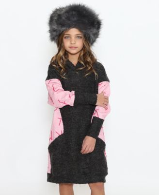 long hoodie sweater dress