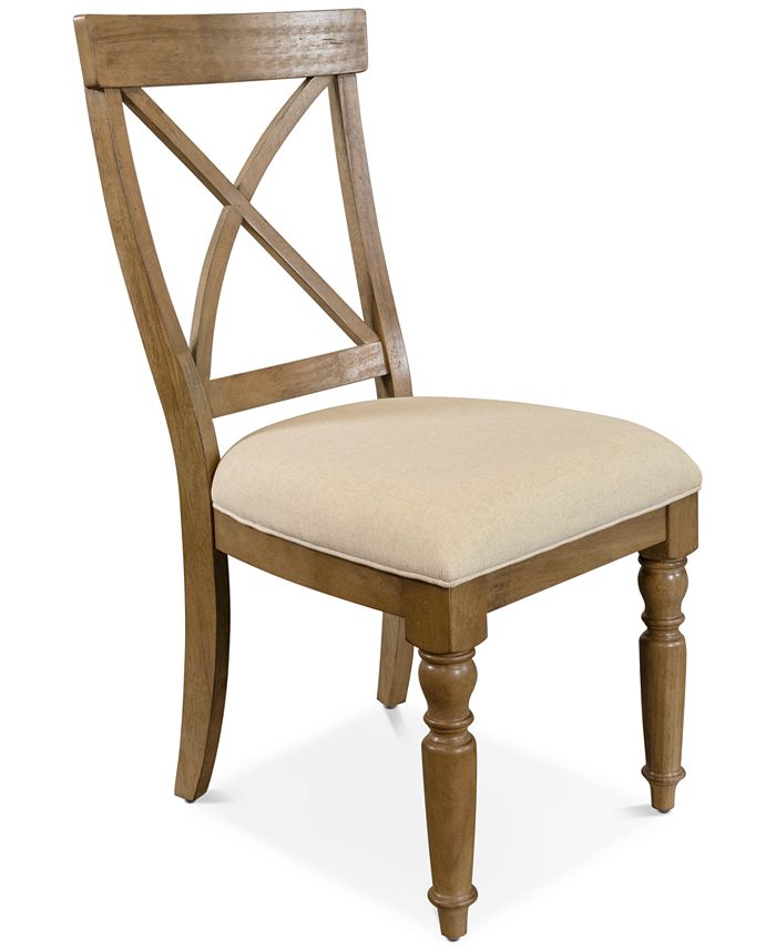Furniture Aberdeen XBack Upholstered Side Chair & Reviews Furniture