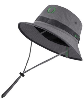 black nike bucket hat with string