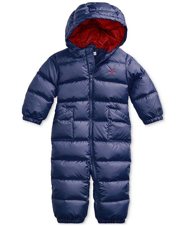 ralph lauren snowsuit baby boy