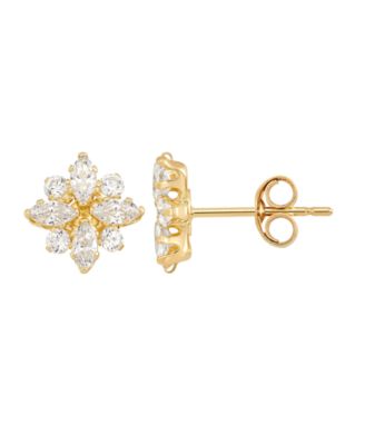 macy's gold earrings studs