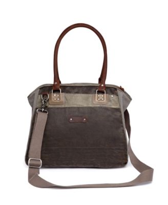 canvas satchel backpack