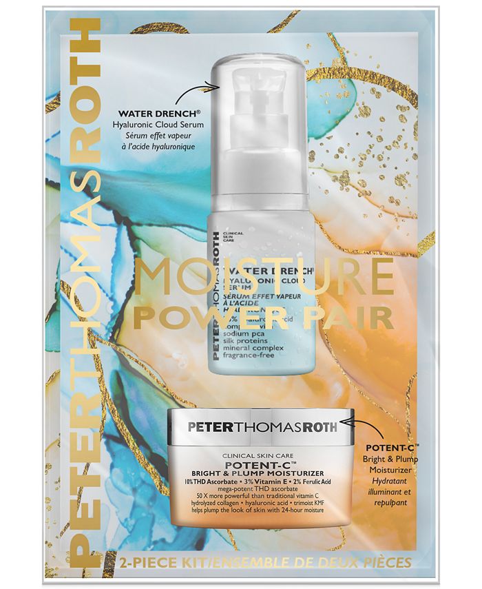 Peter Thomas Roth 2 Pc Moisture Power Pair Set Reviews Beauty Gift Sets Beauty Macy S