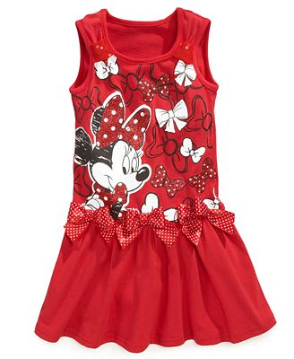 Disney Girls Dress, Little Girls Minnie Mouse Dress - Kids - Macy's