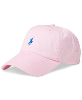 pink polo cap