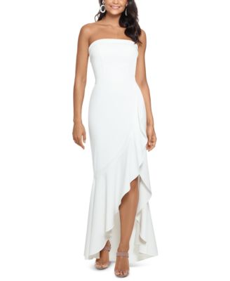 macys white gowns