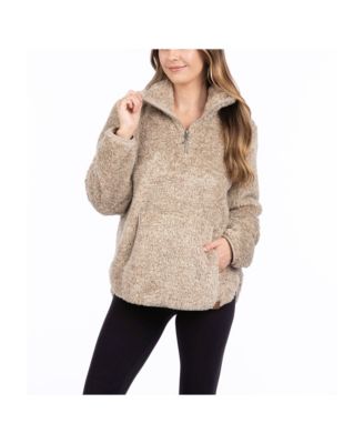 sherpa sweater womens