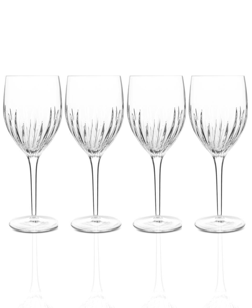 Luigi Bormioli Glassware, Set of 4 Incanto White Wine Glasses  