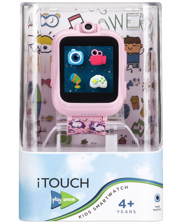 tikkers pink unicorn smart activity tracker watch
