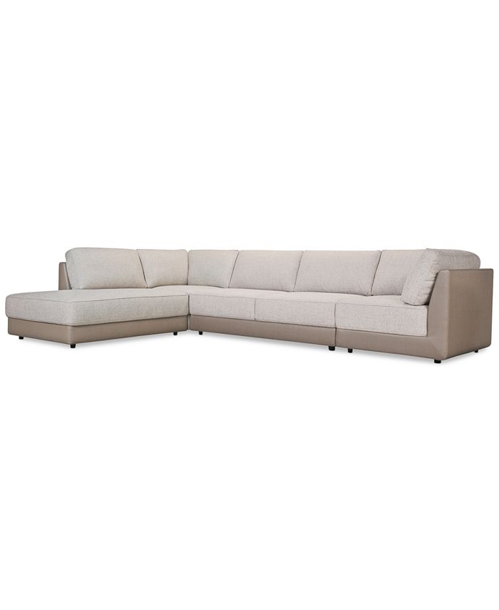 Furniture Closeout Mattley 4 Pc Fabric Modular Sectional Sofa With Bumper Created For Macy S Reviews Furniture Macy S In the collection of sectional sofas designed by ludovica+roberto palomba research and experimentation are combined with the. closeout mattley 4 pc fabric modular sectional sofa with bumper created for macy s