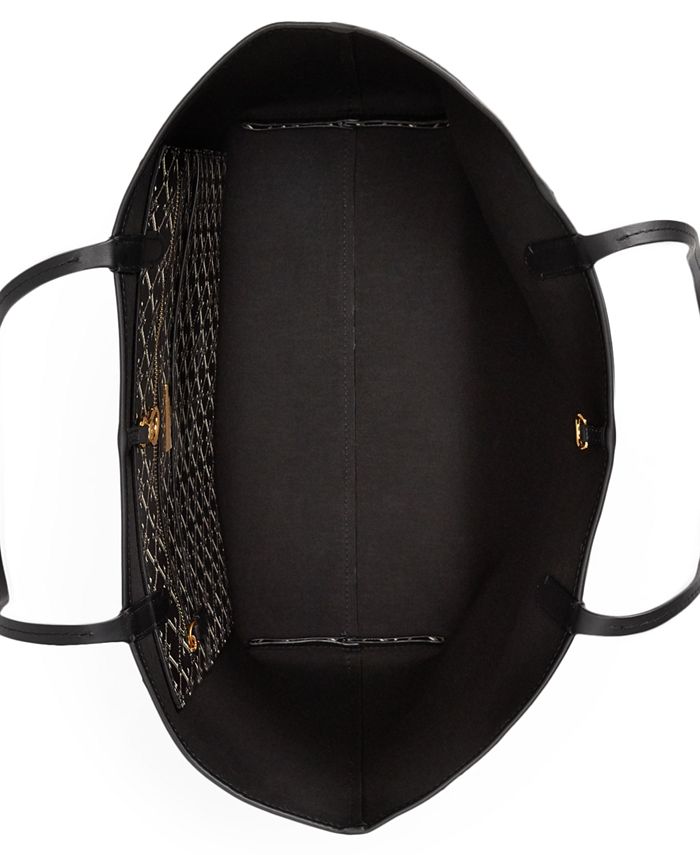 Lauren Ralph Lauren Leather Medium Collins Tote & Reviews - Handbags ...