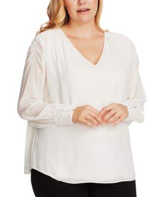 vince camuto blouses macy's