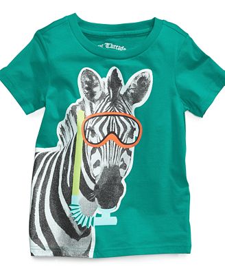 Epic Threads Kids T-Shirt, Little Boys Giraffe Graphic Tee - Kids - Macy's