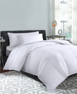 royal luxe white goose feather king comforter