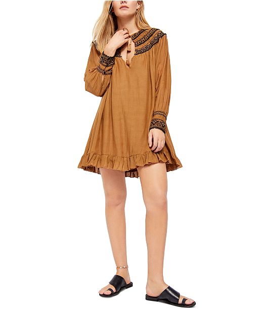 Free People Erin Mini Dress Reviews Dresses Women Macy S