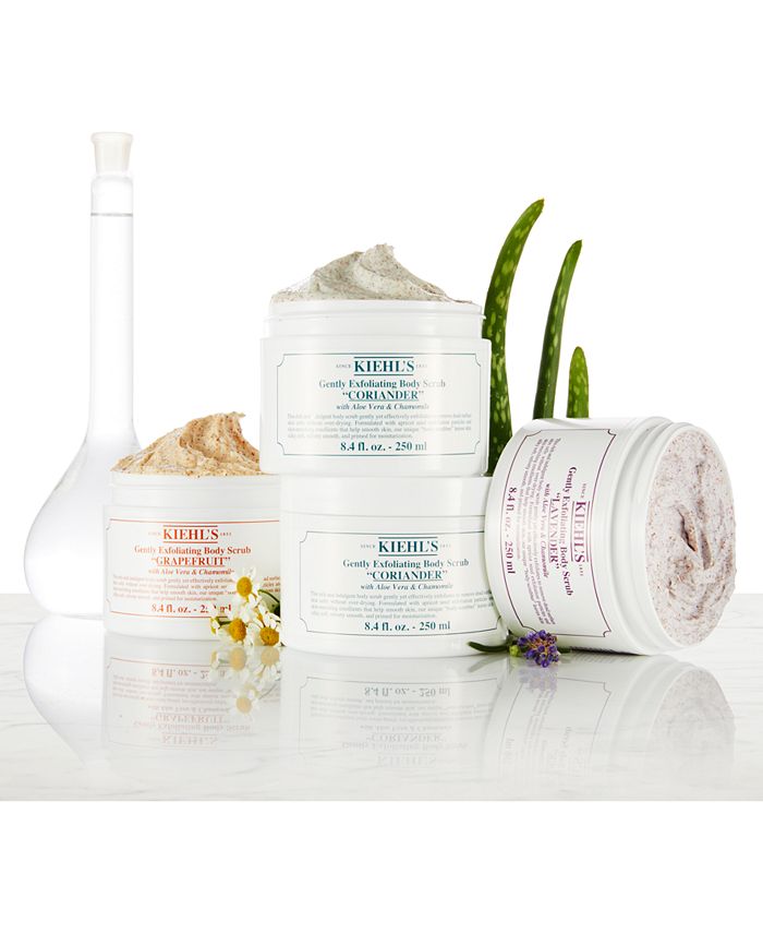 Kiehl's Since 1851 Gently Exfoliating Body Scrub Coriander, 8.4oz