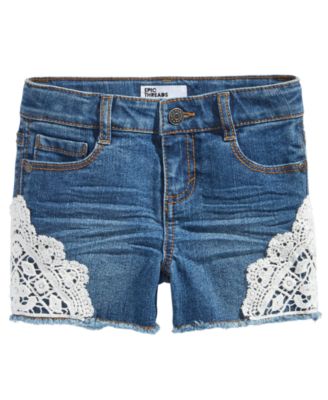 little girl jean shorts