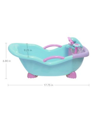 lots to love baby with bathtub