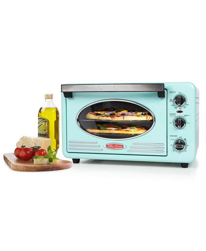 Nostalgia Retro 12Slice Convection Toaster Oven & Reviews Small