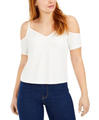 cold shoulder tops at macy's