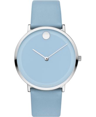 blue movado watch