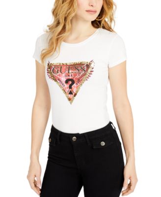 guess women's tops macys