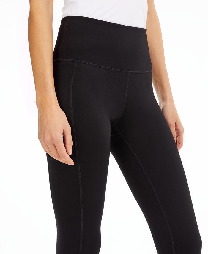 Ideology High-Rise Cropped Side-Pocket Leggings, Created for Macy's ...
