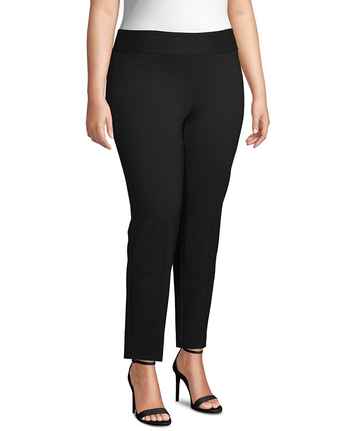 anne klein pull on ponte pants