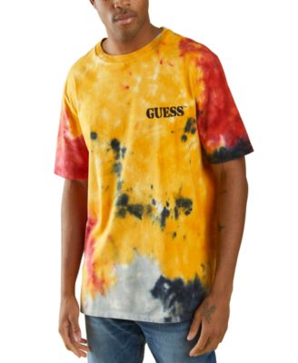 tie dye guess t shirt