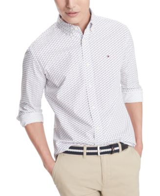tommy hilfiger printed shirts
