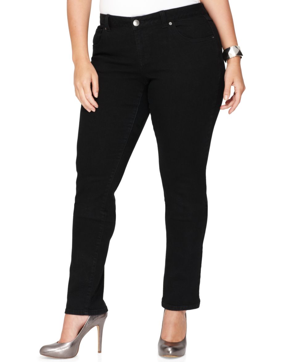 INC International Concepts Plus Size Skinny Jeans, Medium Wash   Plus Sizes