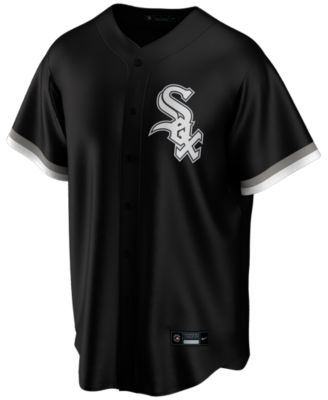 Мужская футболка Nike Chicago White Sox, официальная копия, черная
