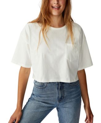 slouch pocket denim dress