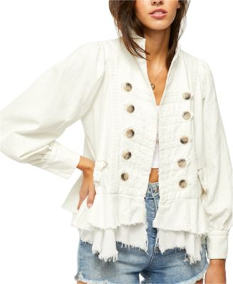 macy's free people jacket