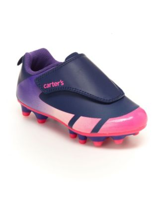 girls purple soccer cleats