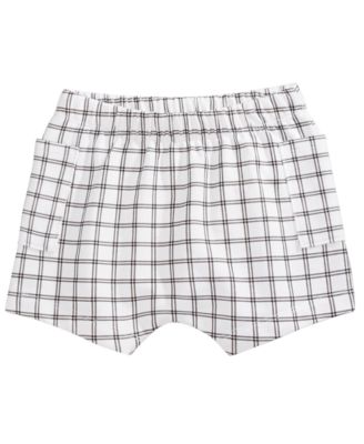 baby plaid shorts