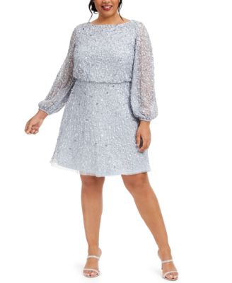 adrianna papell plus size dresses macy's